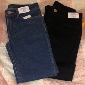 Two skinny fit boys size 7 jeans. BRAND NEW. H&M